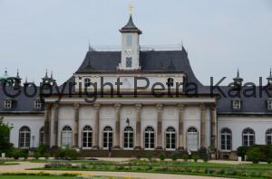 Zonnewijzer Schloss Pillnitz Duitsland